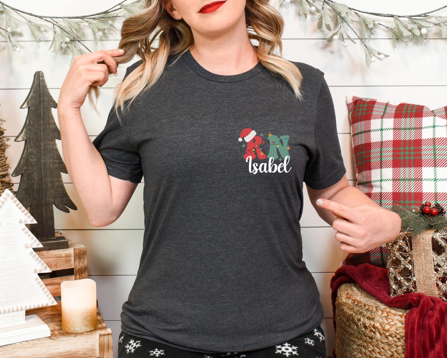 Christmas RN Shirt.