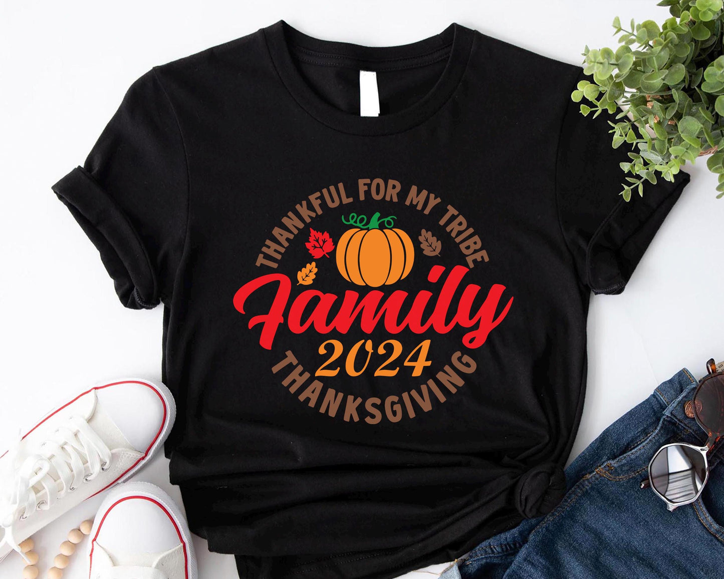 Thankful For My Family Shirt