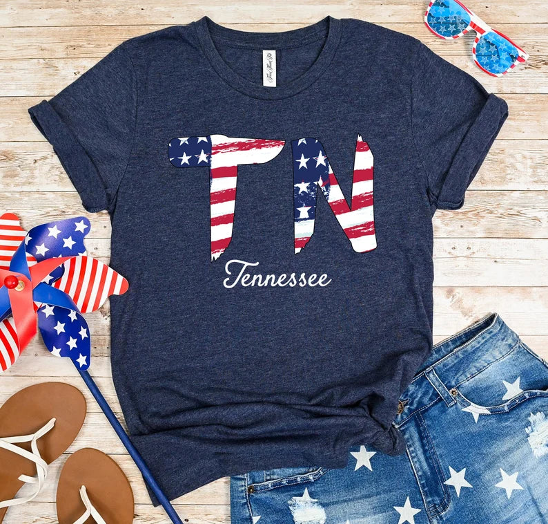 USA States Shirt | All 50 States, 4th of July Gift, Independence Day Tee