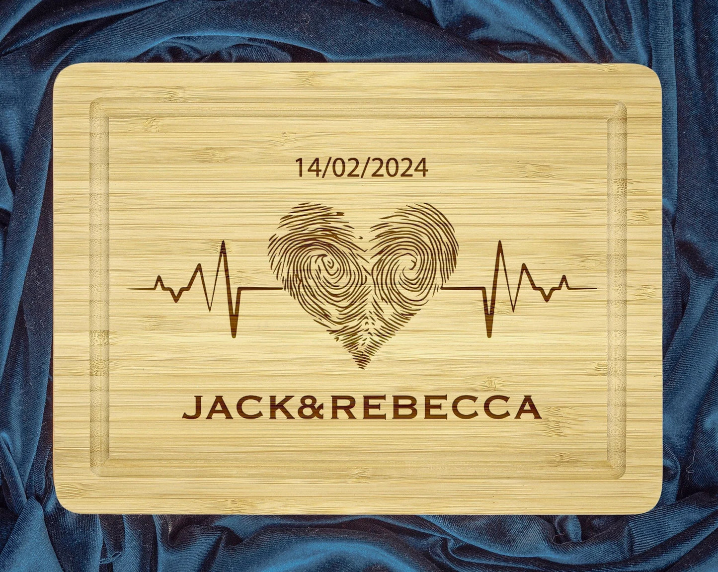 Romantic Heart Cutting Board