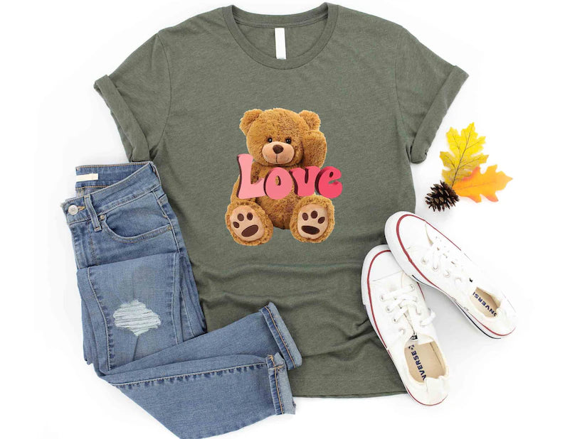 Cute Bear Valentine Shirt: The Perfect Gift for Your Special Someone