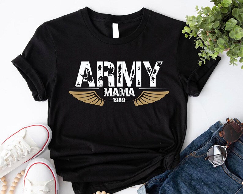 Salute to Strength Army Mama Shirt