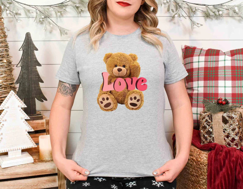 Cute Bear Valentine Shirt: The Perfect Gift for Your Special Someone