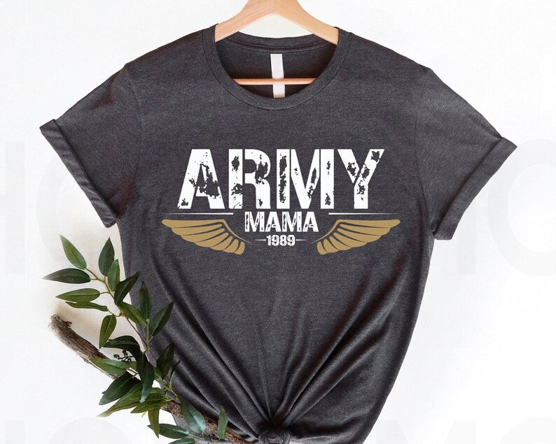 Salute to Strength Army Mama Shirt