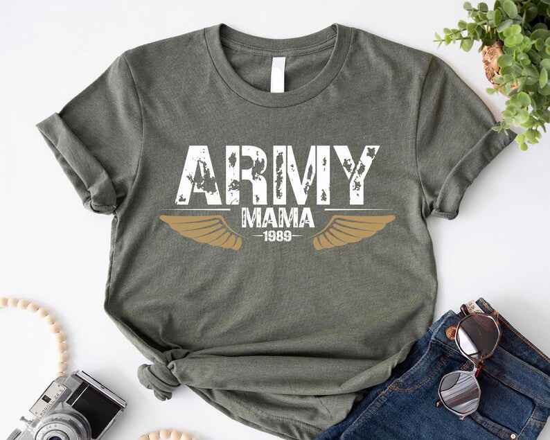 Salute to Strength Army Mama Shirt