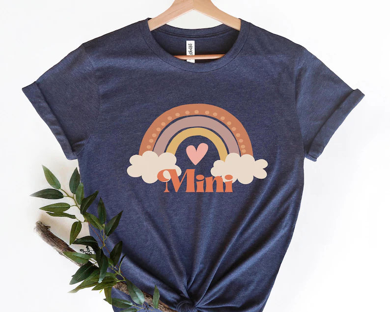 Mama & Mini Rainbow Delight Matching Shirts