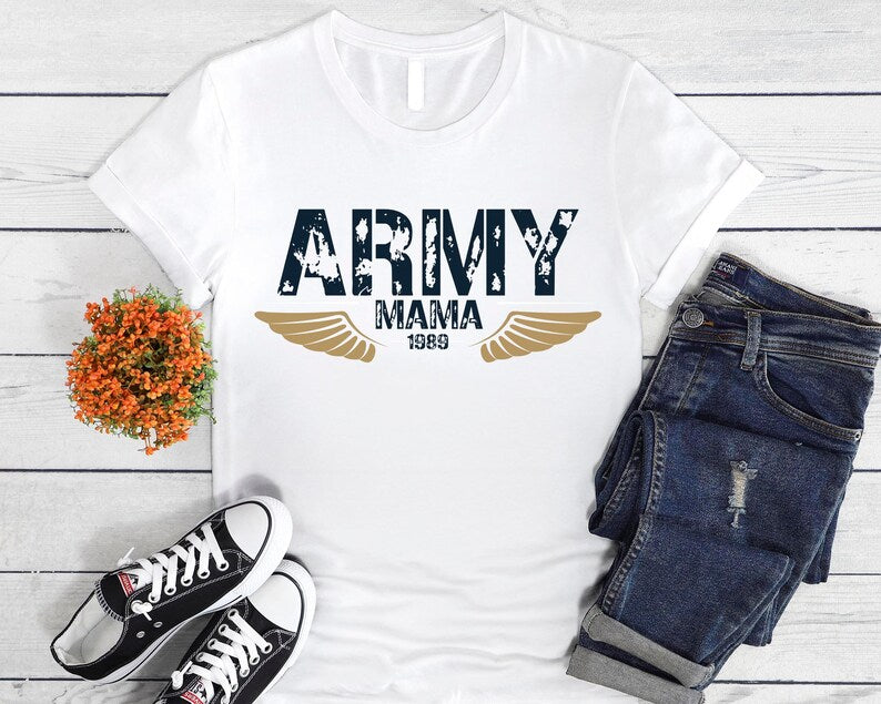 Salute to Strength Army Mama Shirt