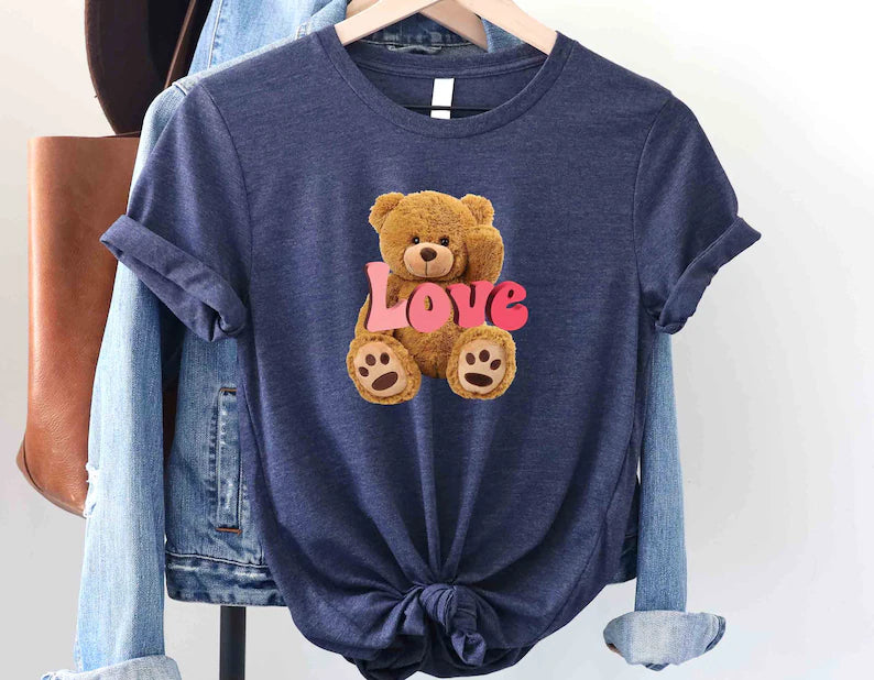 Cute Bear Valentine Shirt: The Perfect Gift for Your Special Someone