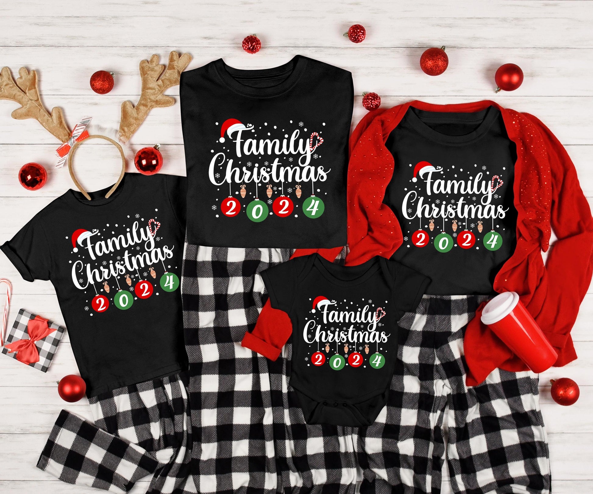 2024 Family Christmas Matching Shirt, Comfort Colors Family Christmas Tees, Christmas Crew Shirts, Family Christmas Pajamas, Xmas Gift Shirt