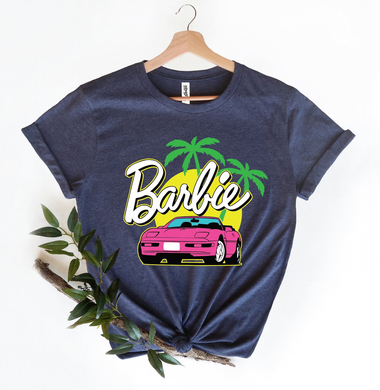 Barbie Car T-Shirt - Trendy Summer Graphic Tee - Unisex Fashion Shirt