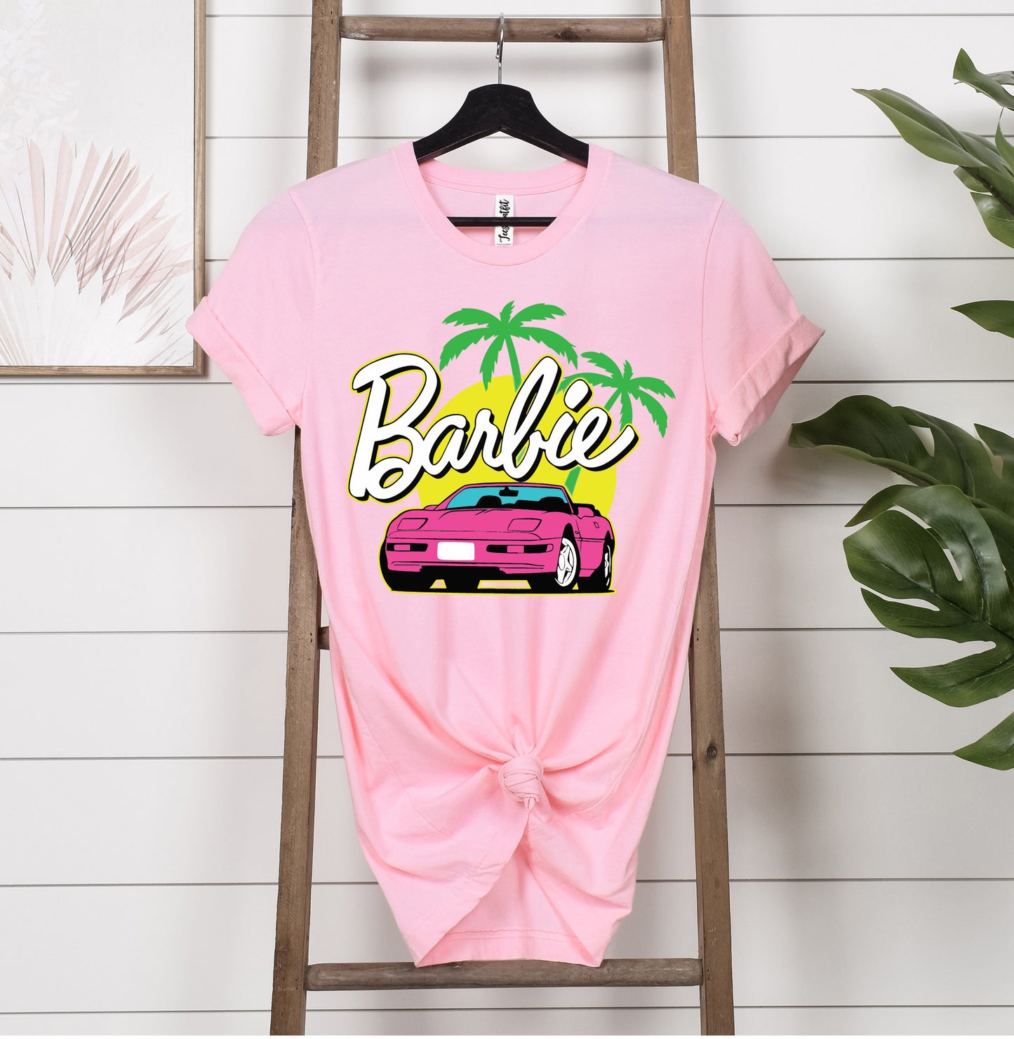 Barbie Car T-Shirt - Trendy Summer Graphic Tee - Unisex Fashion Shirt