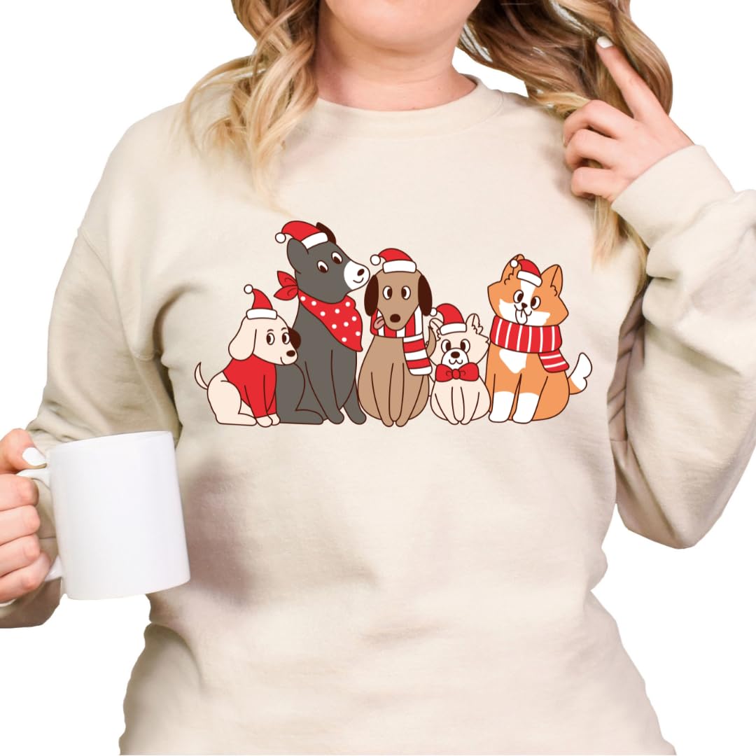 Christmas Cat Dog Sweatshirt