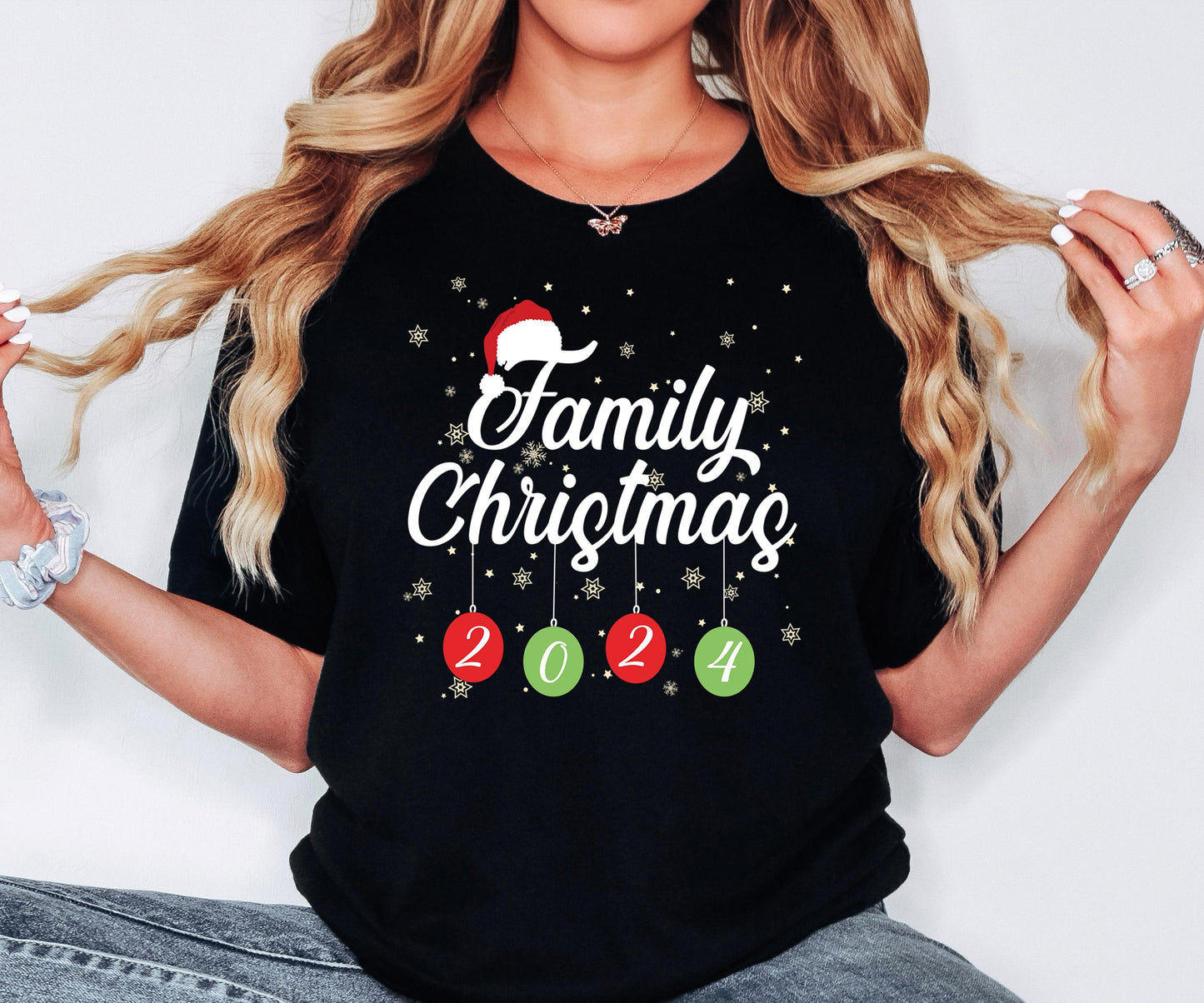 Family Christmas Matching Shirt, Comfort Colors Family Christmas 2024 Tees, Christmas Crew Shirts, Family Christmas Pajamas, Xmas Party Tees