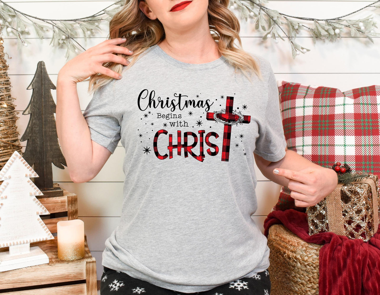 Christmas Nativity Tee.