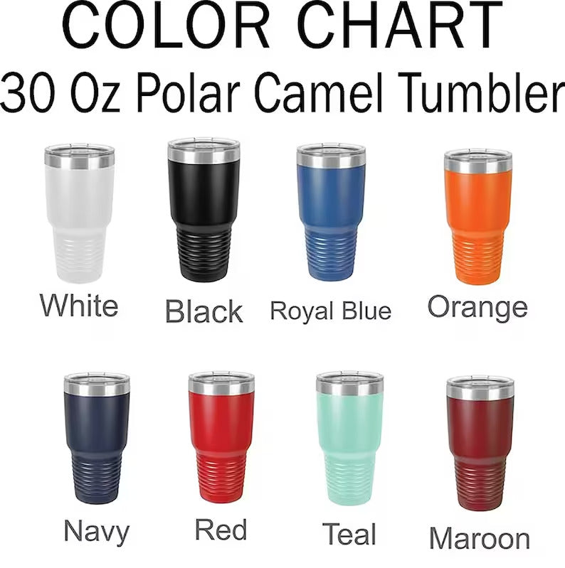 Color chart Tumbler