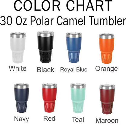 Color chart Tumbler