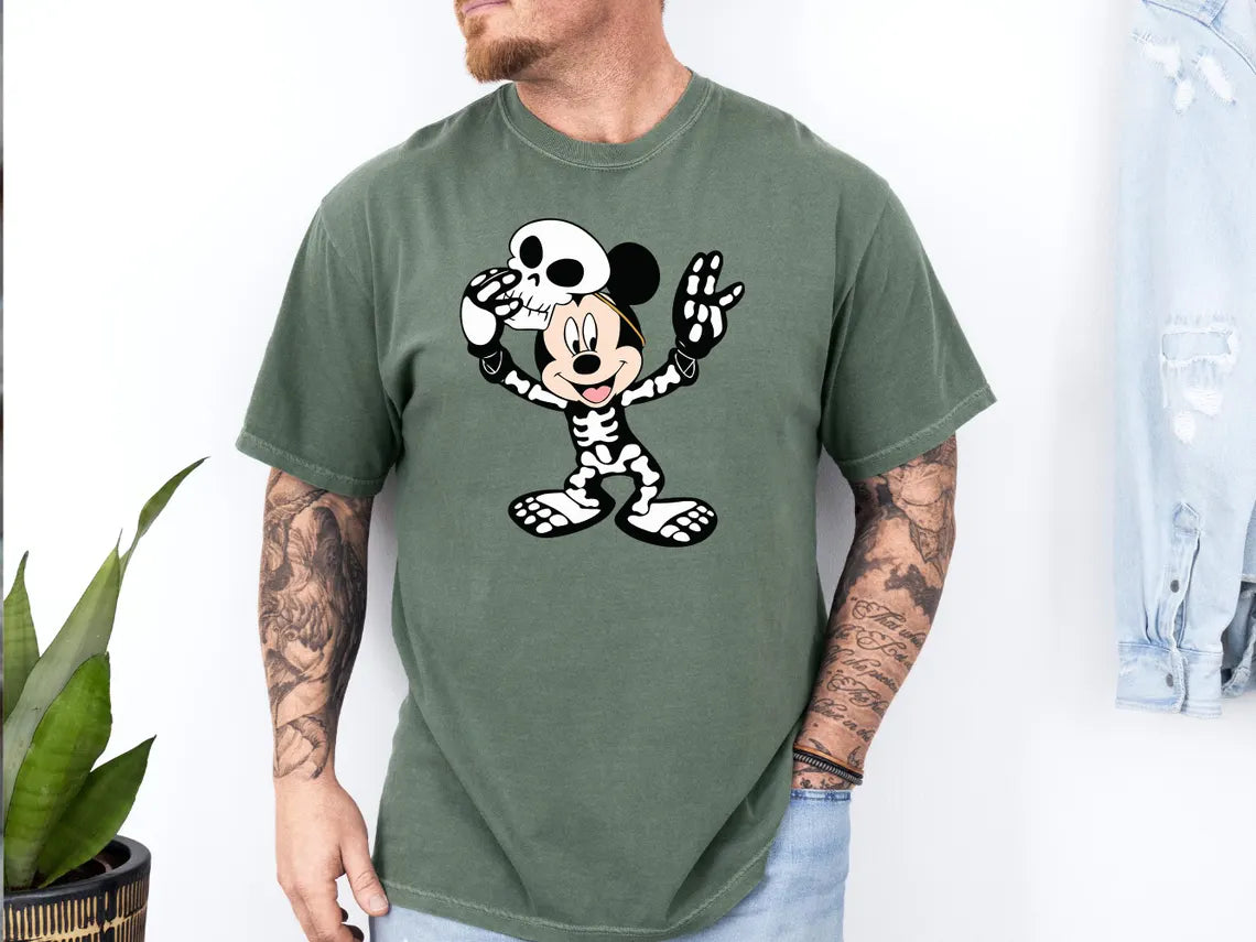 Comfor Colors Mickey And Friends Ghost Halloween Shirt