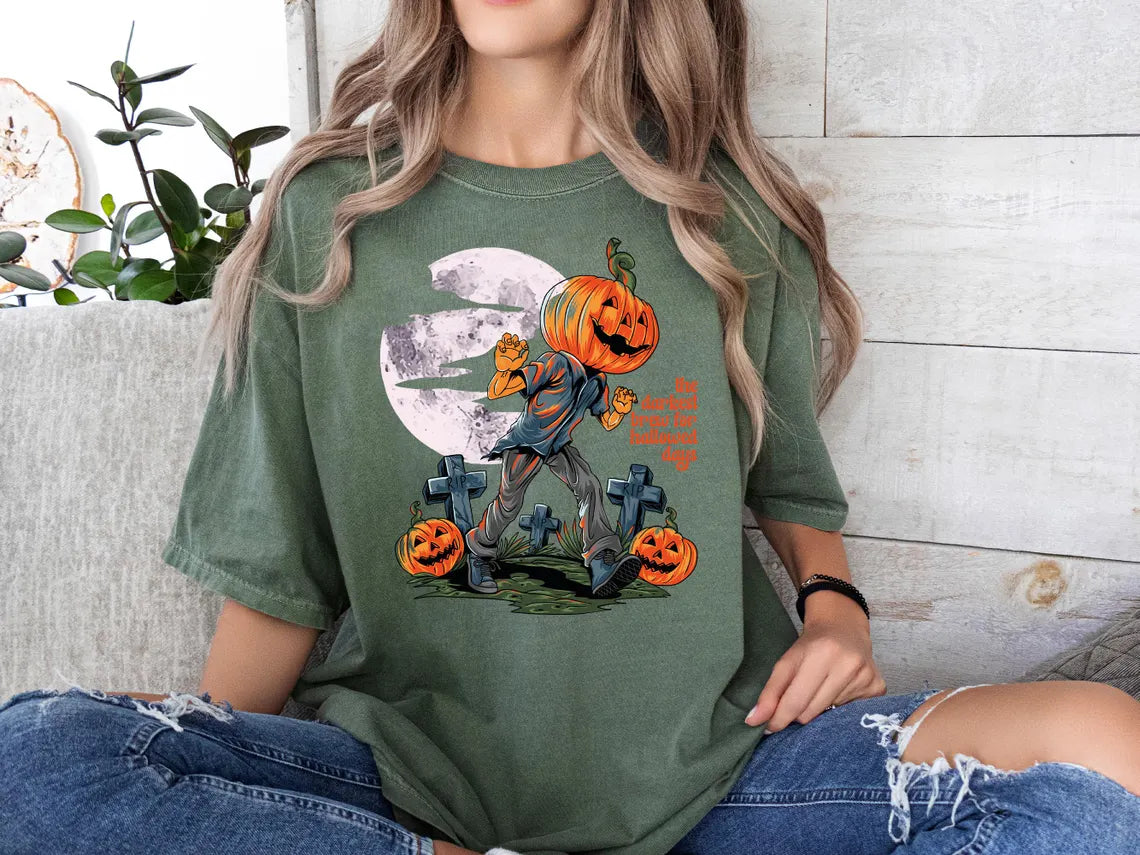 Comfort Colors Halloween Shirt