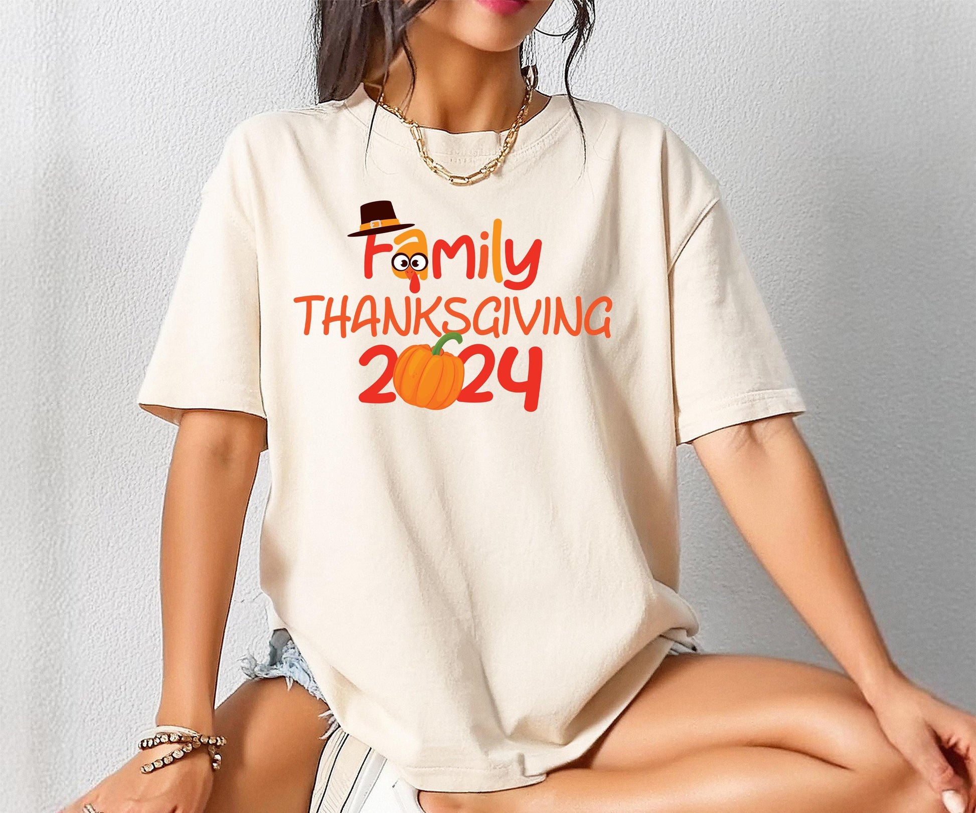 Family Thanksgiving 2024 Shirts, Thanksgiving Dinner Shirt, Comfort Colors Pumpkin Family Shirt, Matching Thanksgiving Tees, Autumn Shirts