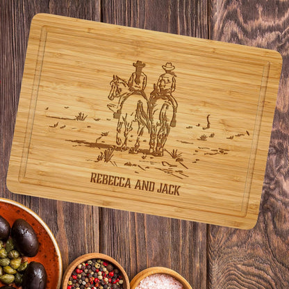 Cowboy and Cowgirl Charcuterie Boards