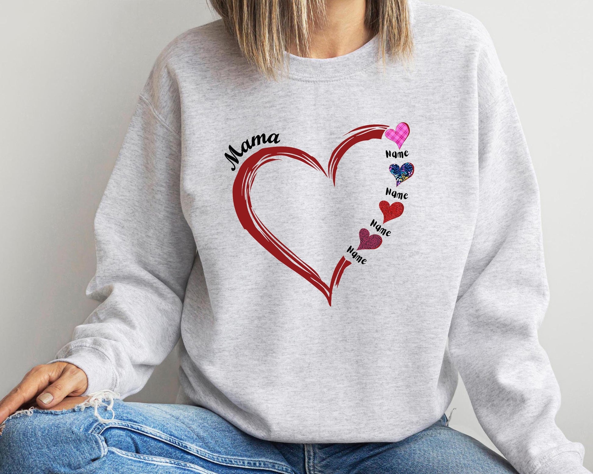 Custom Mama Sweatshirt