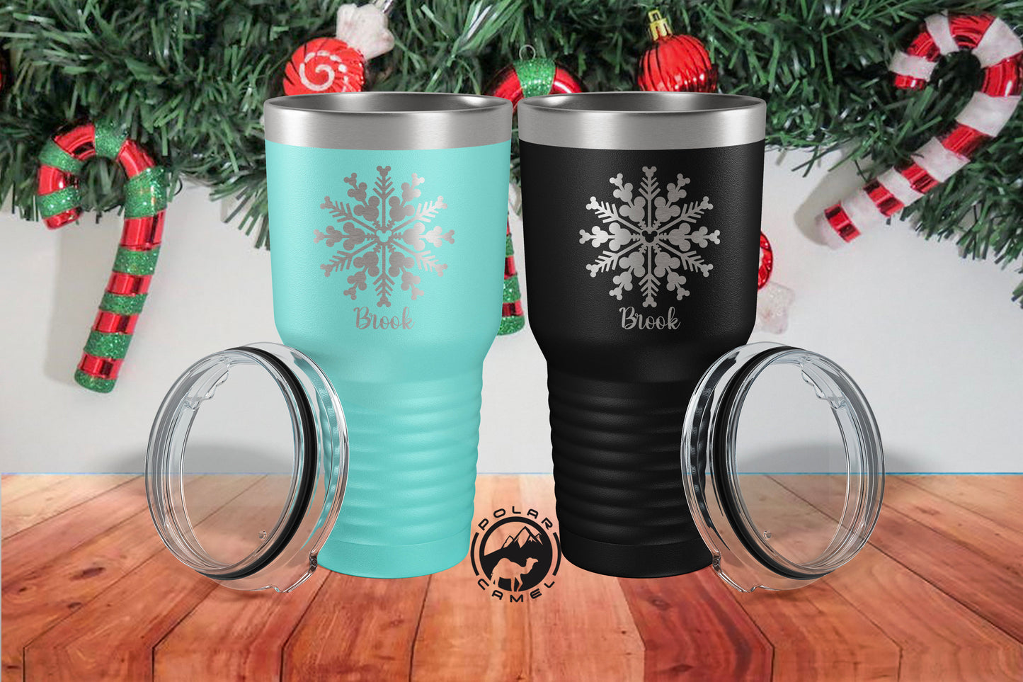 Custom Snowflake Tumbler, Personalized Christmas Tumbler, Cute Xmas Tumbler, Christmas Gifts, Snowflake Water Bottle, Custom Winter Tumbler