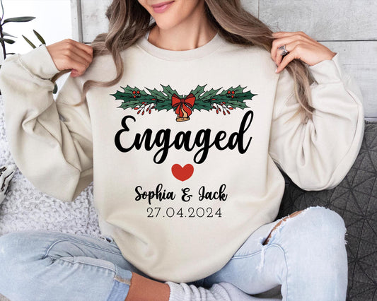 Engagement Christmas Sweatshirt