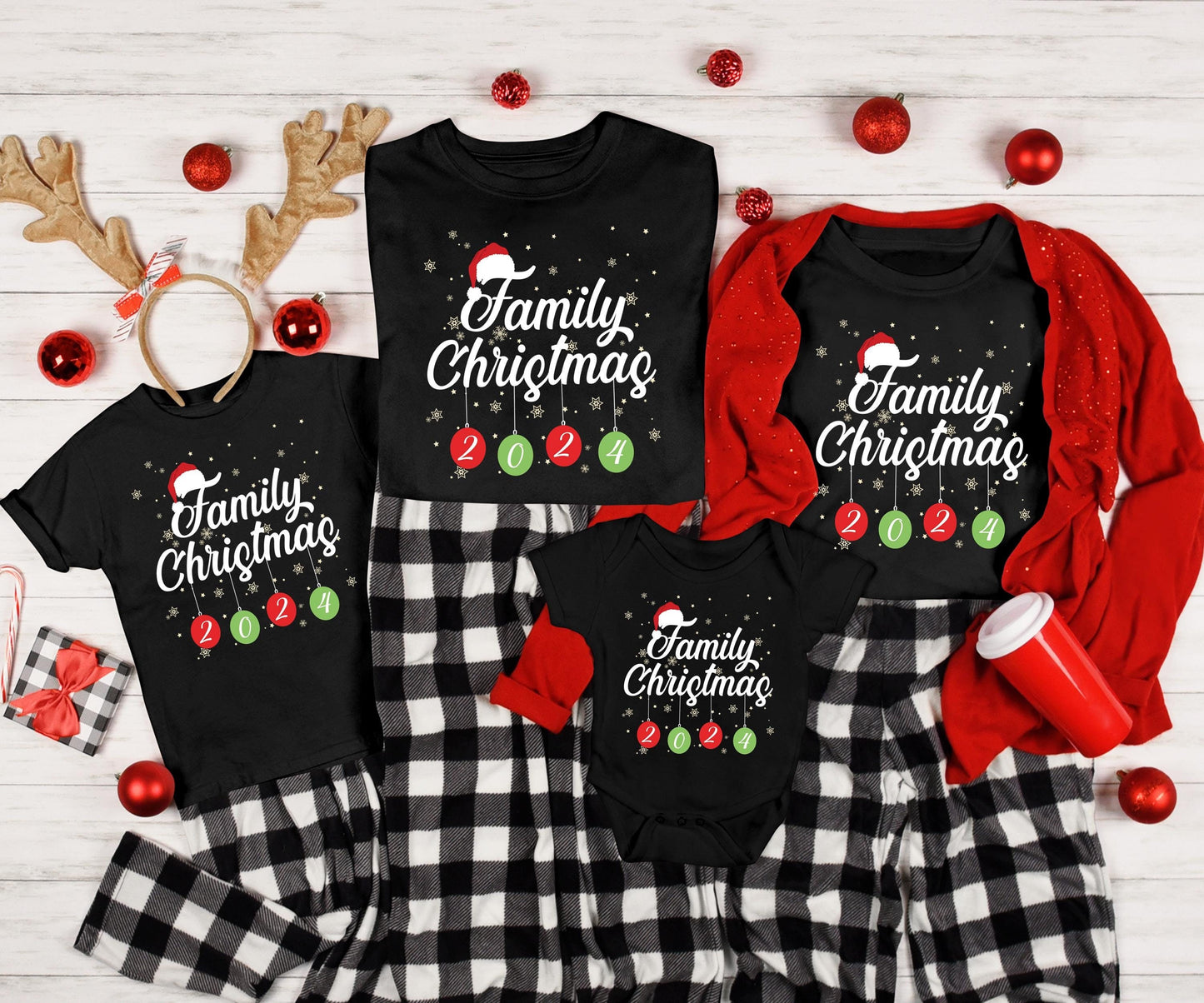 Family Christmas Matching Shirt, Comfort Colors Family Christmas 2024 Tees, Christmas Crew Shirts, Family Christmas Pajamas, Xmas Party Tees