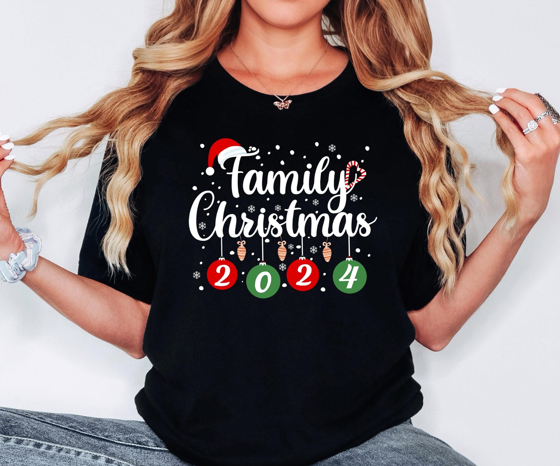 2024 Family Christmas Matching Shirt, Comfort Colors Family Christmas Tees, Christmas Crew Shirts, Family Christmas Pajamas, Xmas Gift Shirt