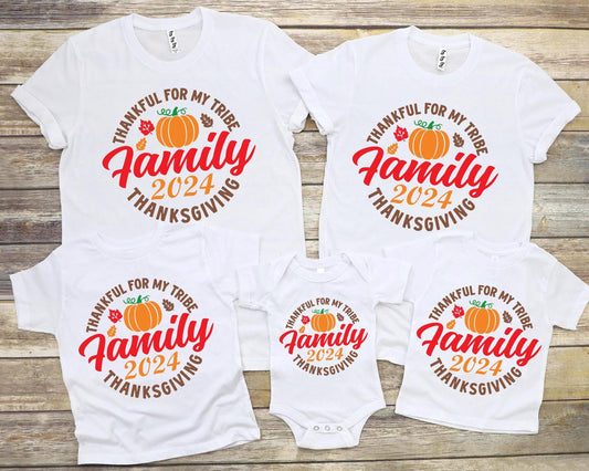 Family Thanksgiving 2024 Shirts