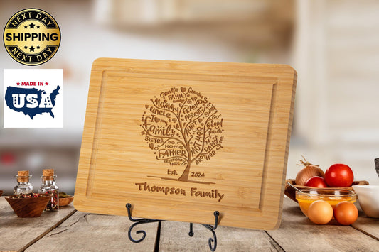 Family Tree Cutting Board.