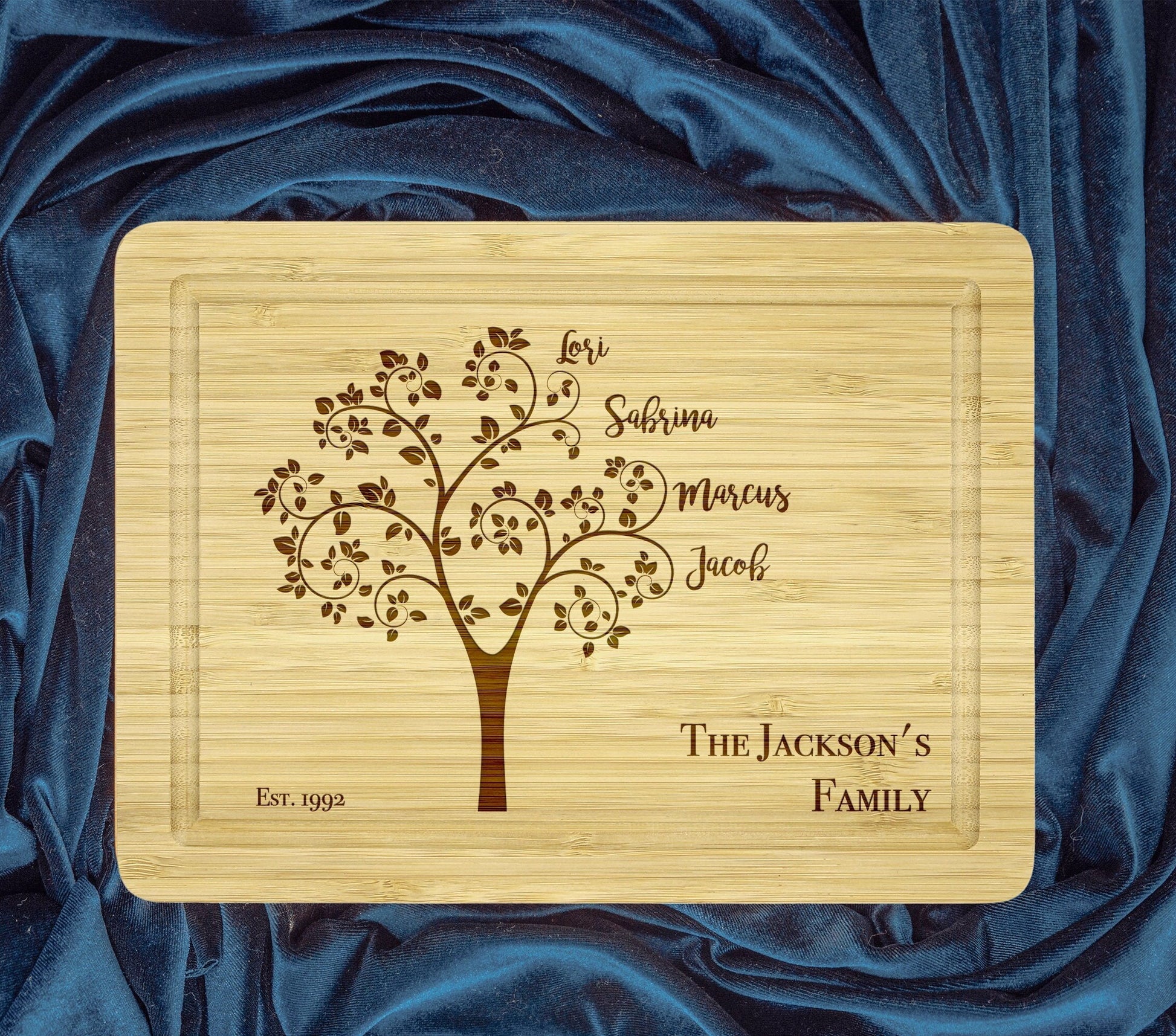 Family Tree Cutting Board