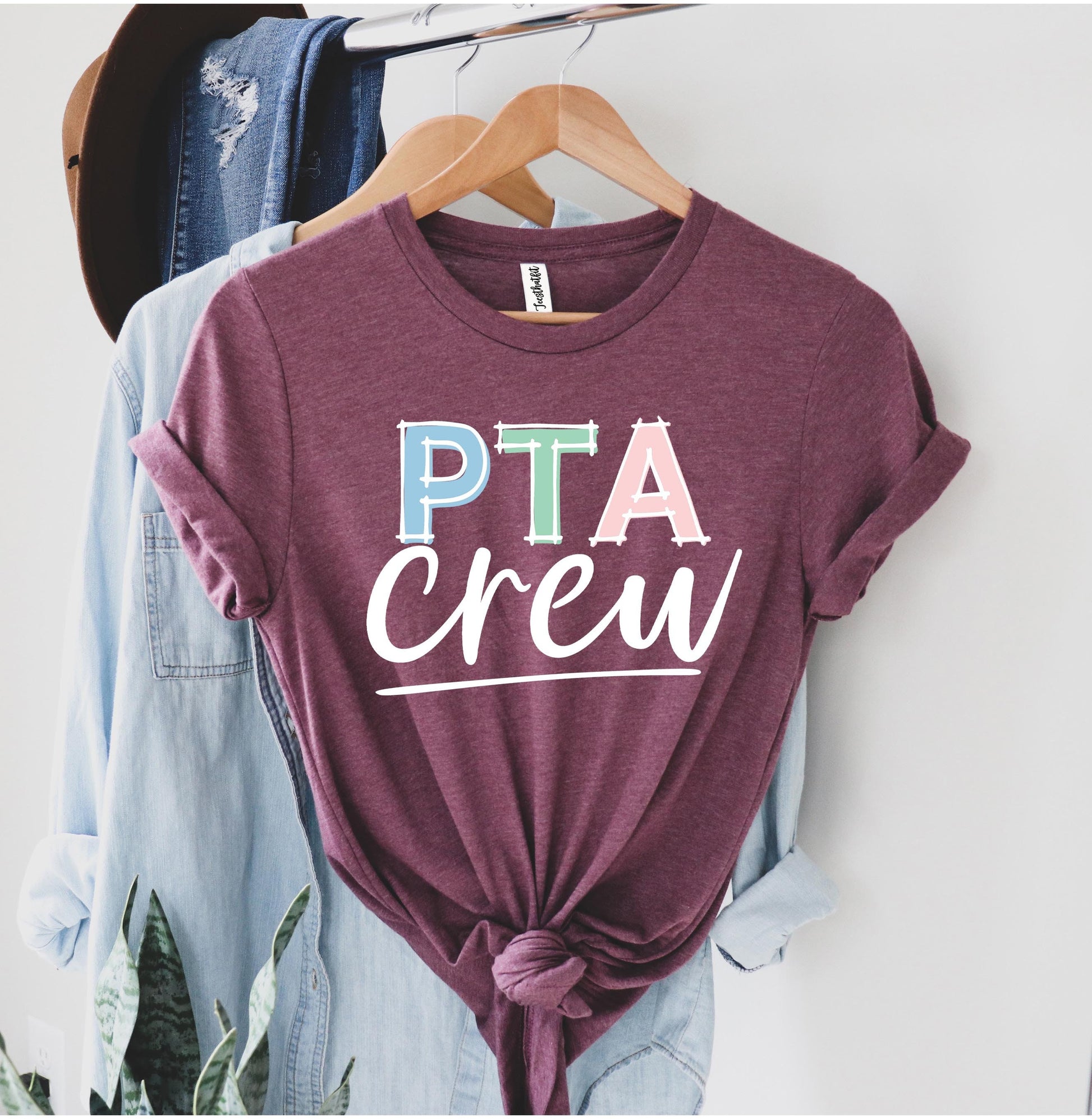 PTA Crew Shirts, Parent Teacher Organization Association Shirt, School Spirit Tees, Gift For School Crew, School Volunteer Shirt, PTA Shirt