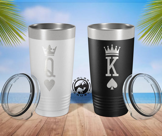 King and Queen Tumbler