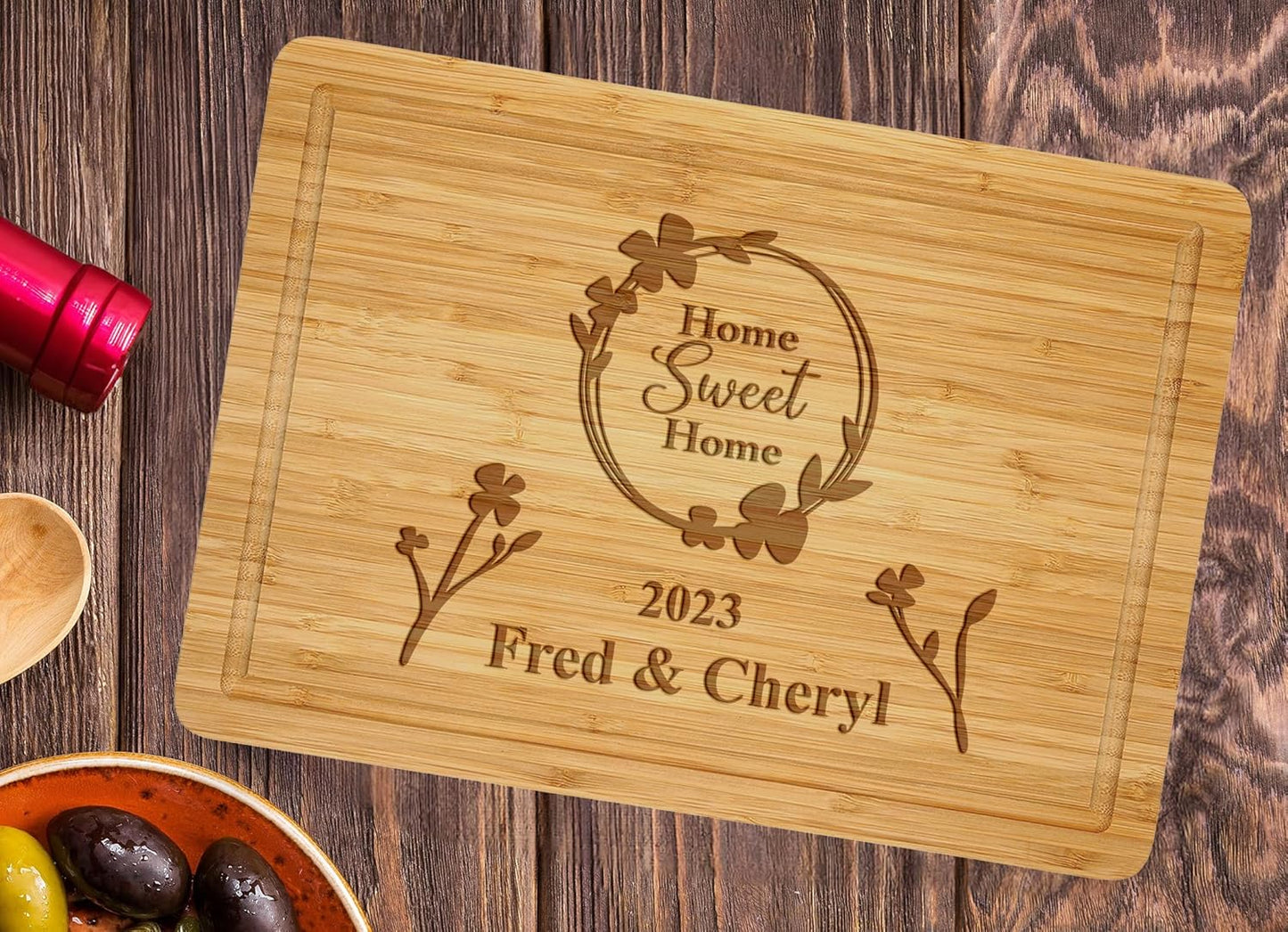 Laser Engraved New Homeowner Couple Gift Ideas