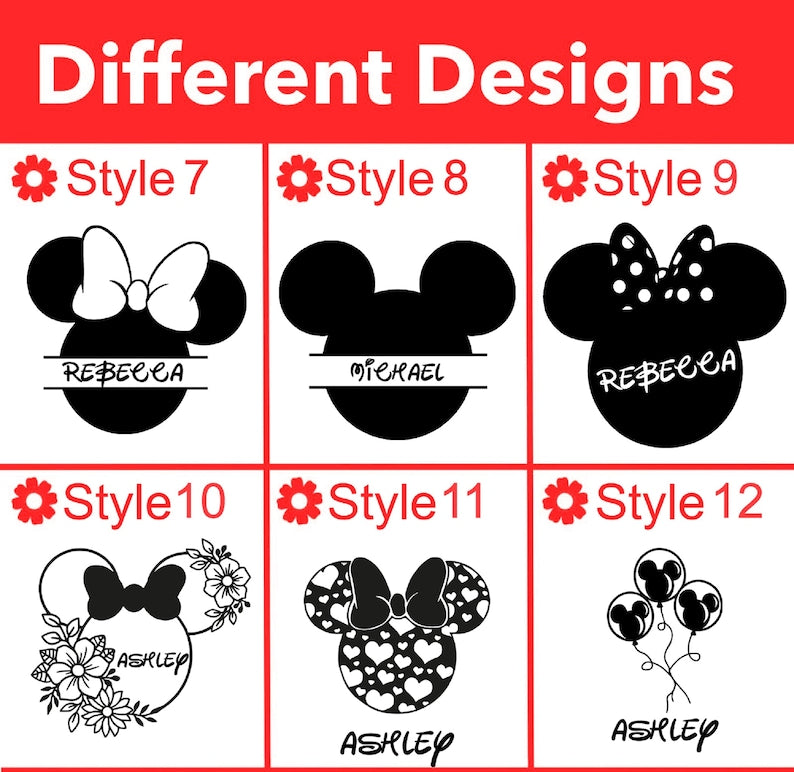 Mickey Mouse Cup differen design