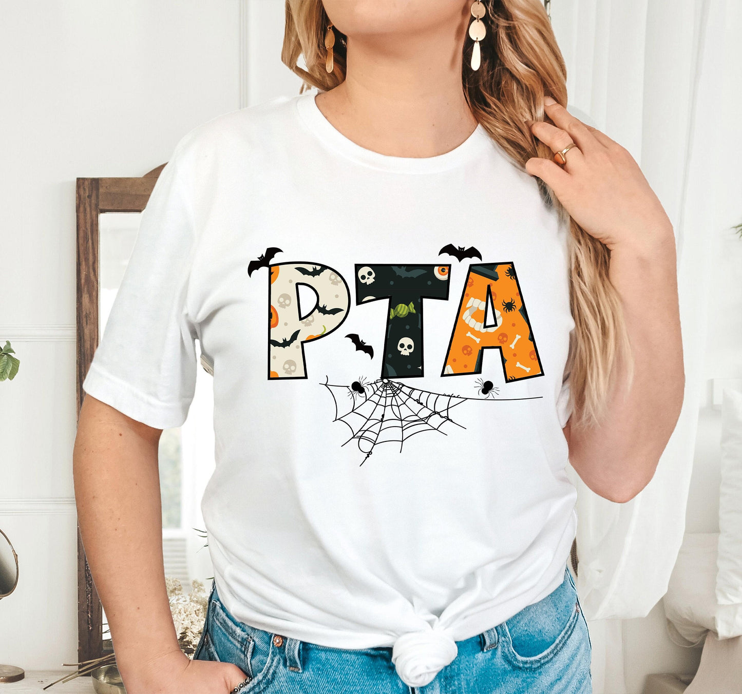 PTA Halloween Shirt, Physical Therapy Assistant Halloween Tshirt, Halloween Physical Therapy Tee, Therapist Life Shirt, PTA Team Shirt.