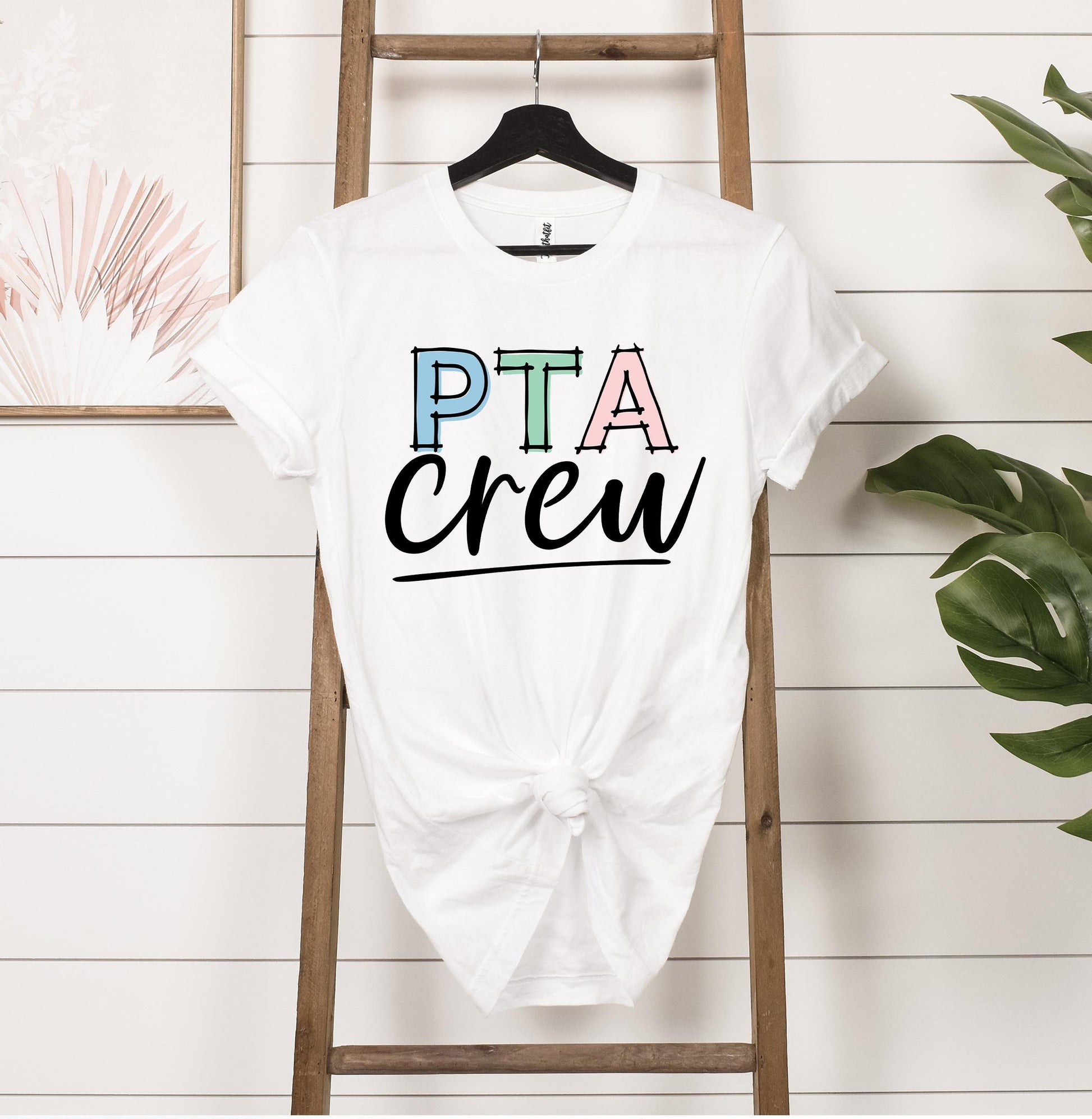 PTA Crew Shirts, Parent Teacher Organization Association Shirt, School Spirit Tees, Gift For School Crew, School Volunteer Shirt, PTA Shirt