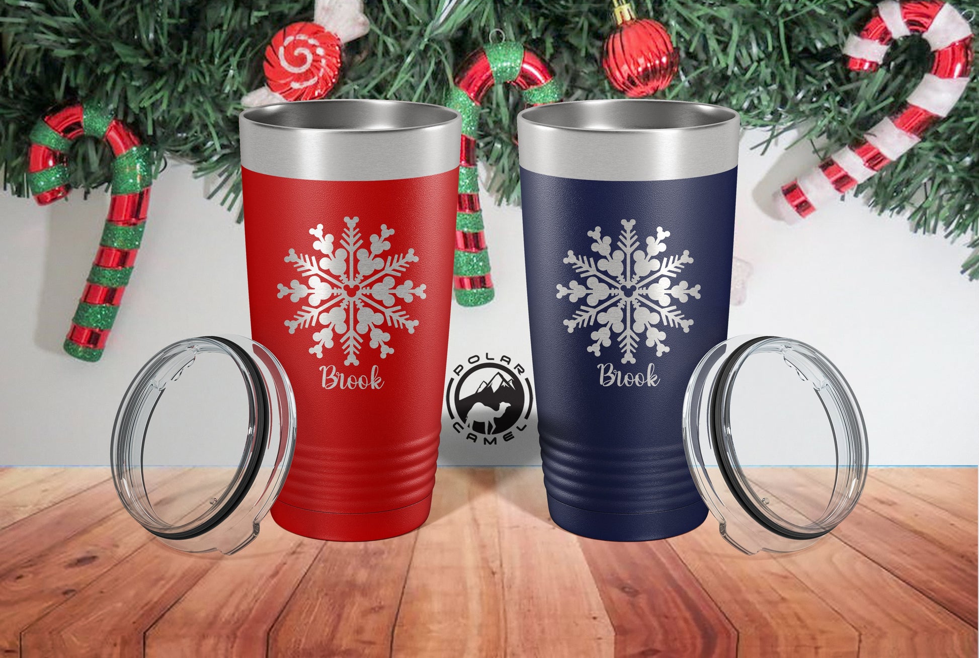 Custom Snowflake Tumbler, Personalized Christmas Tumbler, Cute Xmas Tumbler, Christmas Gifts, Snowflake Water Bottle, Custom Winter Tumbler