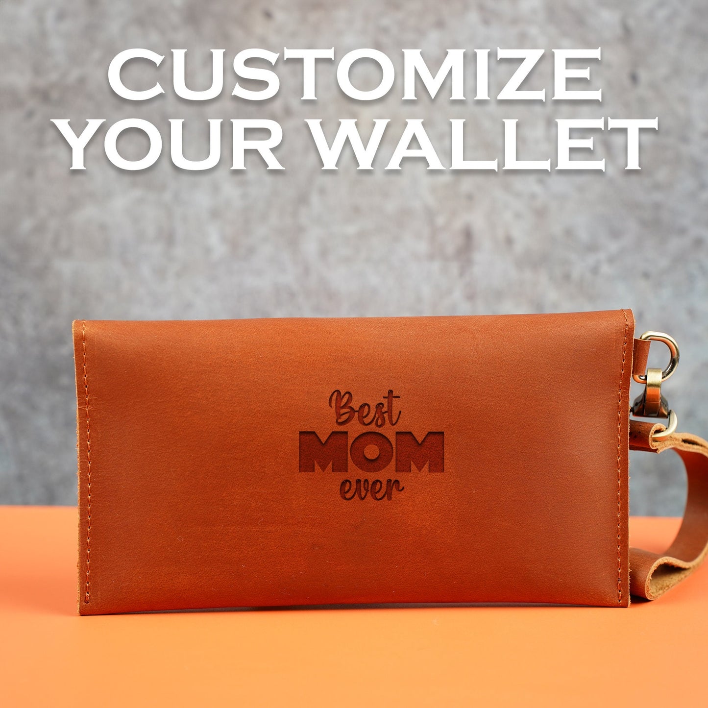 Best Mom Ever Wallet, Personalized Mom Wallet, Mothers Day Wallet, Engraved Women Wallet, Unique Gift For Mothers Day, Mother Birthday Gift.