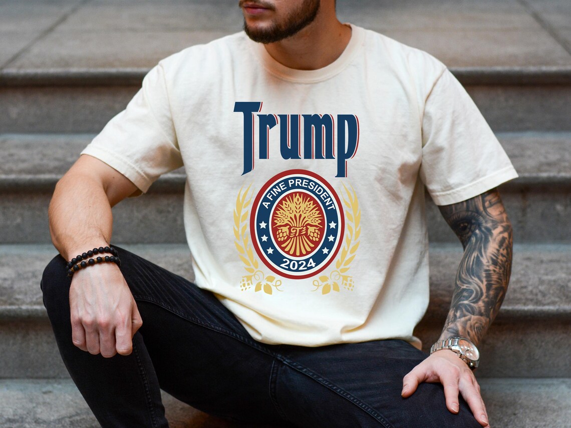 Trump 2024 A Fine President T-Shirts - Unisex Political Campaign Tee