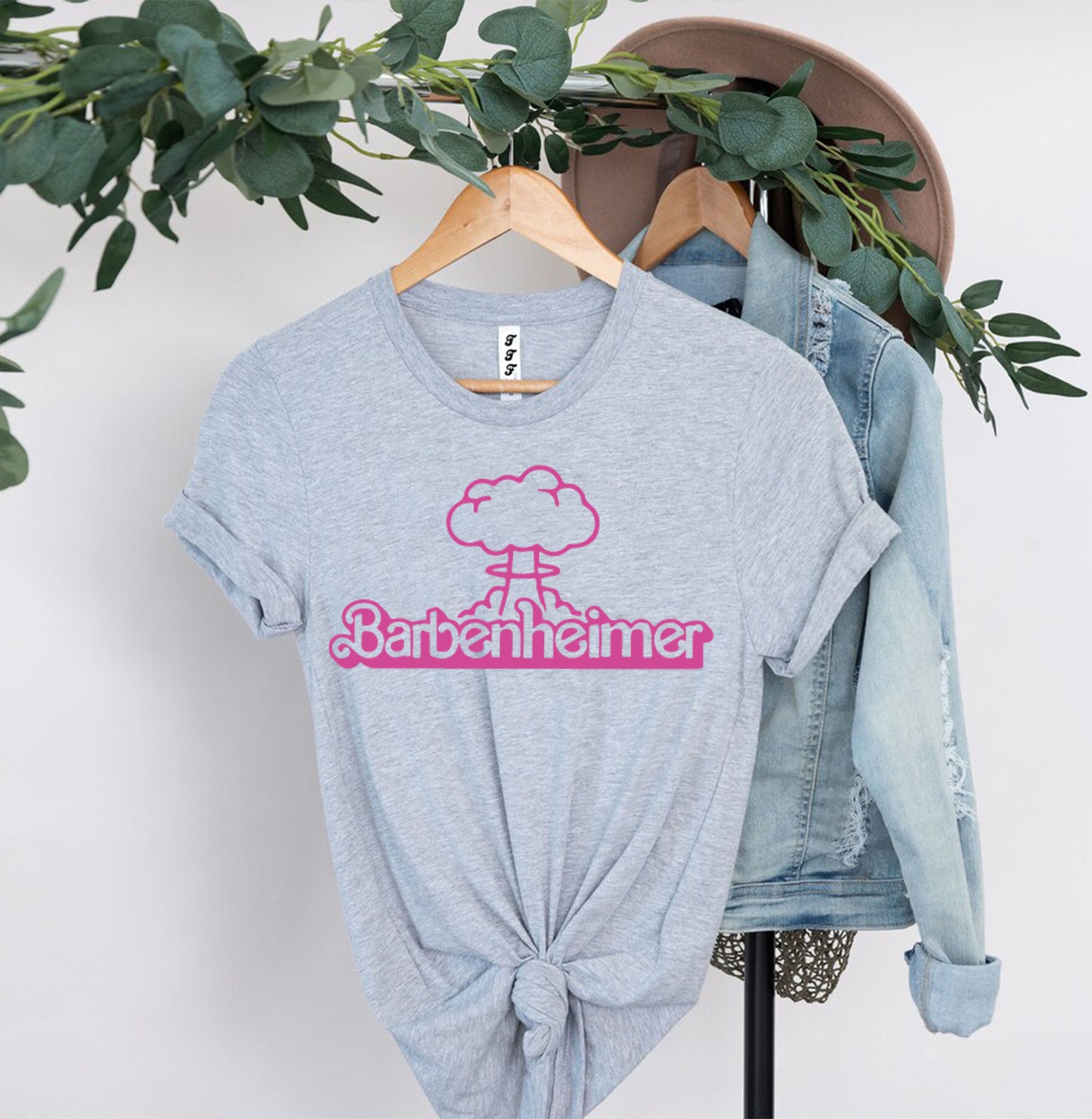 Barbie Barbenheimer T-Shirt – A Fusion of Fun and Explosion of Style!