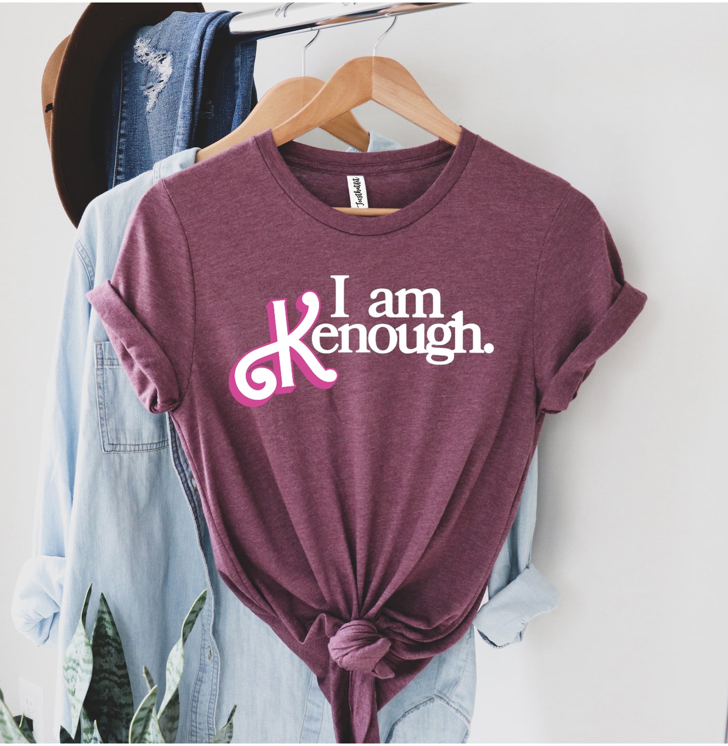 Kenough T-Shirt - I Am Kenough Graphic Tee - Unisex Inspirational Shirt