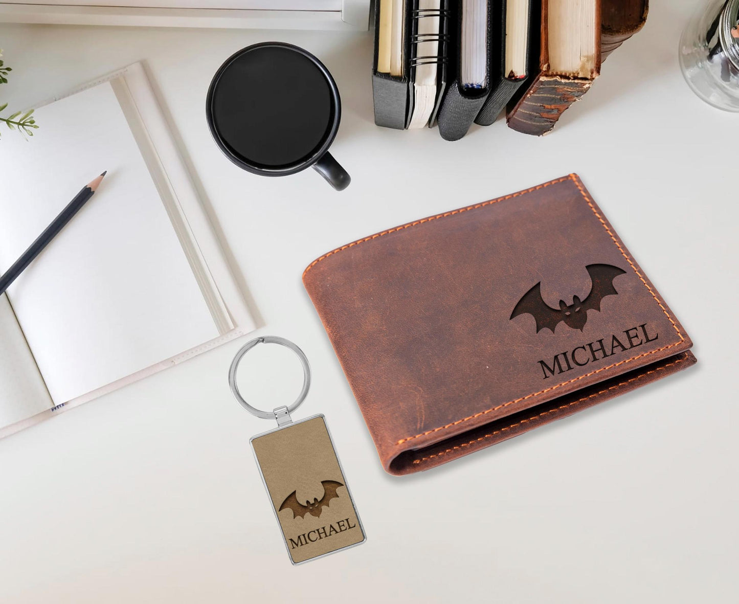 bat design wallet