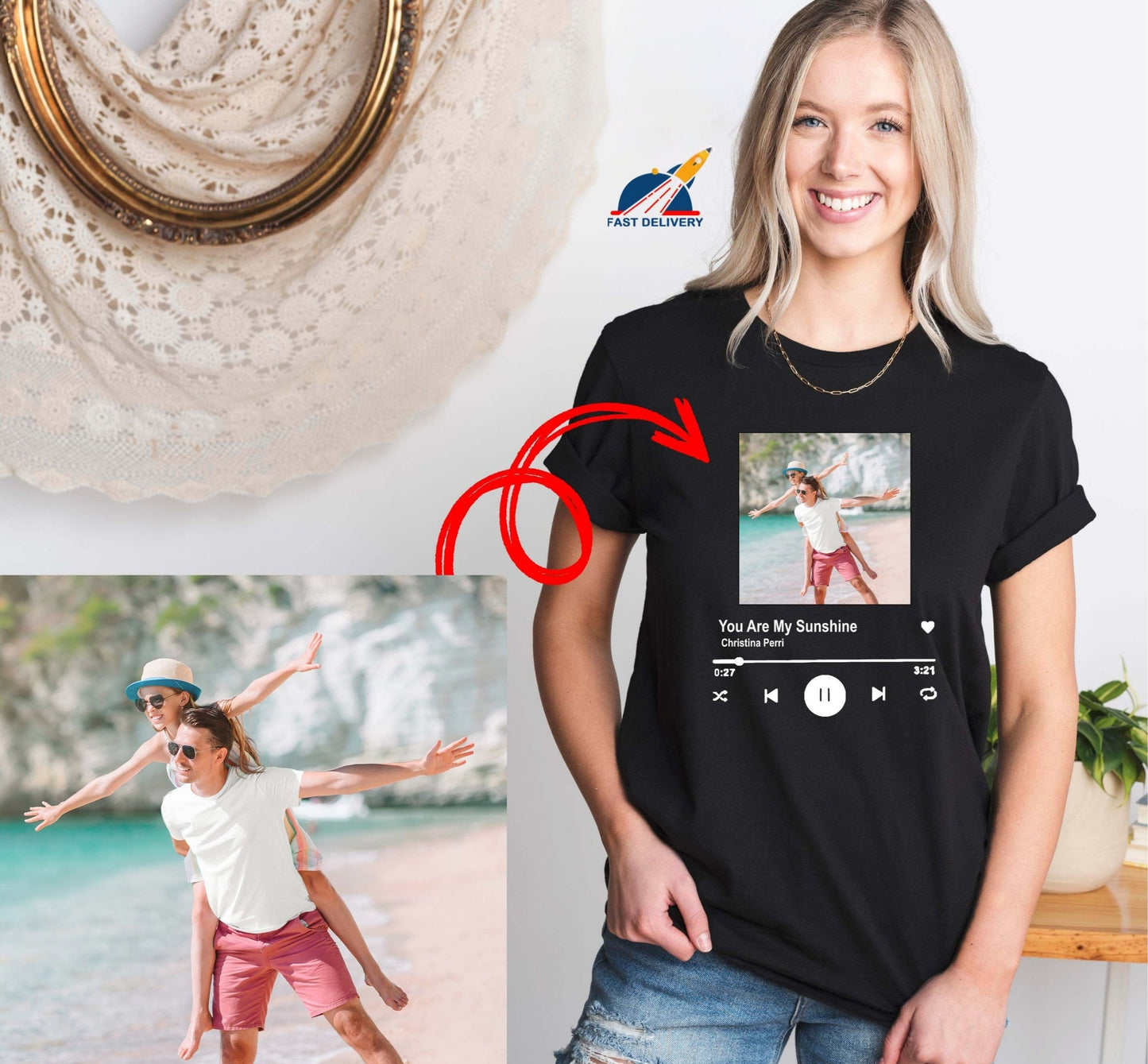 Personalized Family Song & Artist T-Shirts, Custom Music Tees for All!