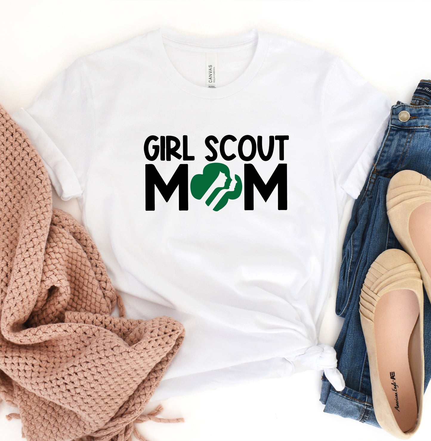 Girl Scout Mom T-Shirt - Comfortable and Stylish Mother's Day Gift