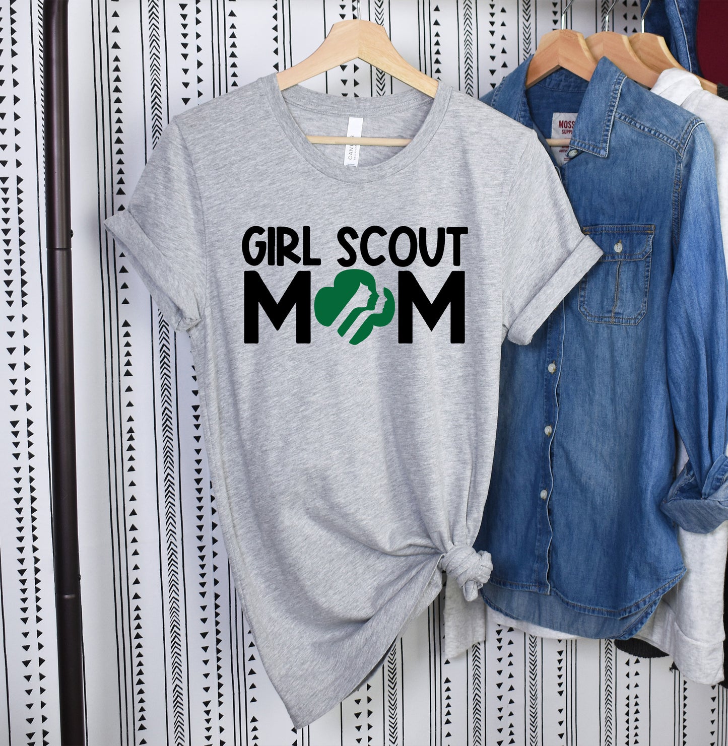 Girl Scout Mom T-Shirt - Comfortable and Stylish Mother's Day Gift