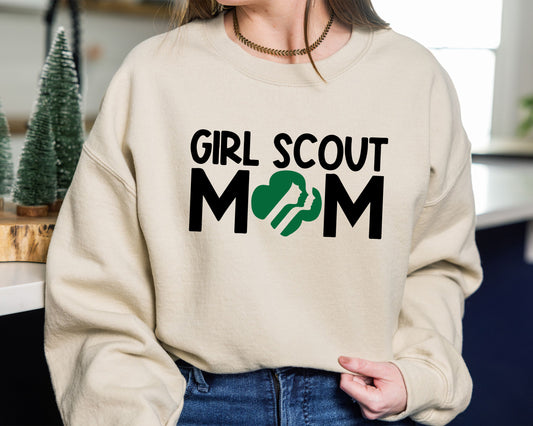 Girl Scout Mom Sweatshirt - Cozy and Stylish Mother's Apparel