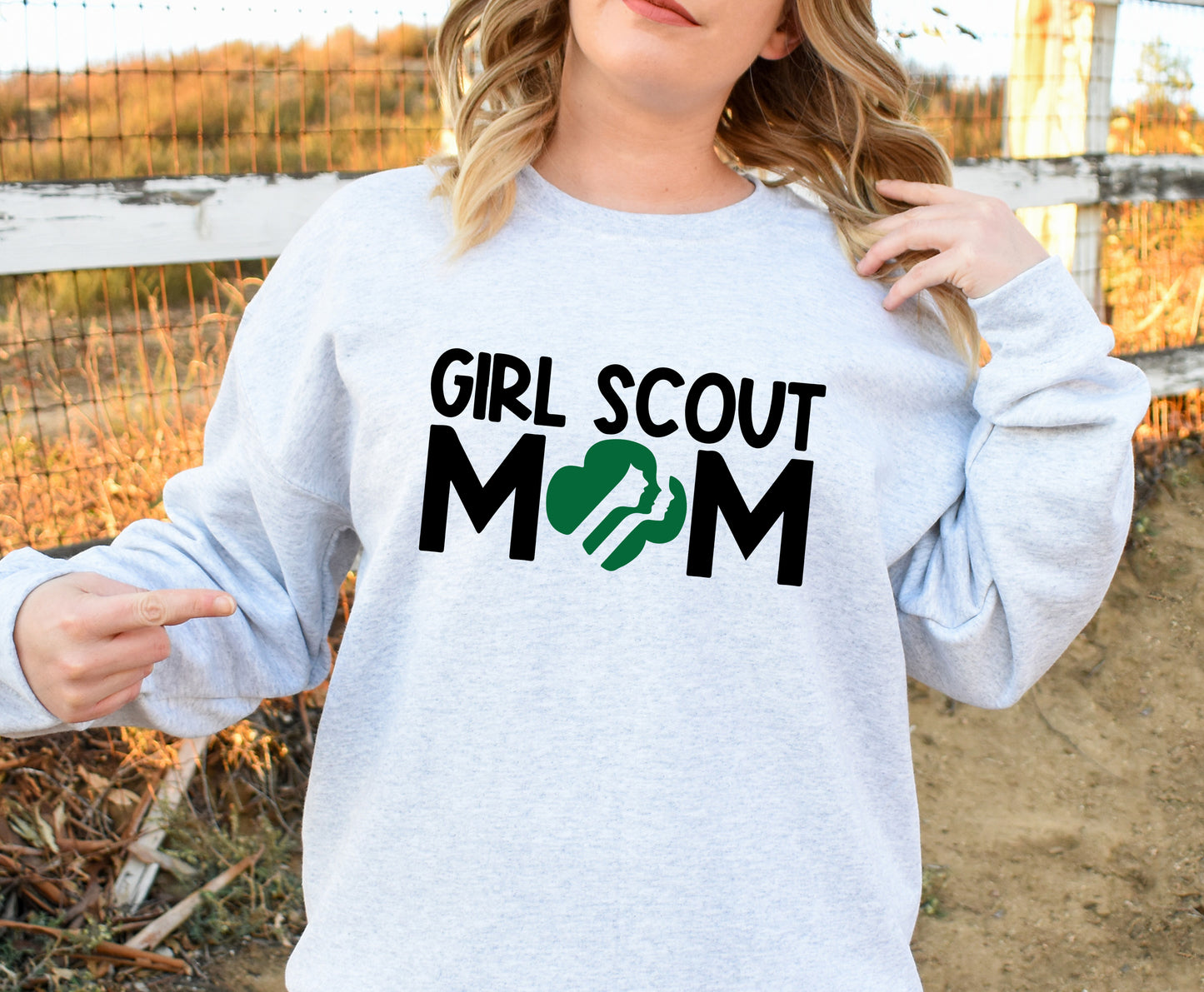 Girl Scout Mom Sweatshirt - Cozy and Stylish Mother's Apparel