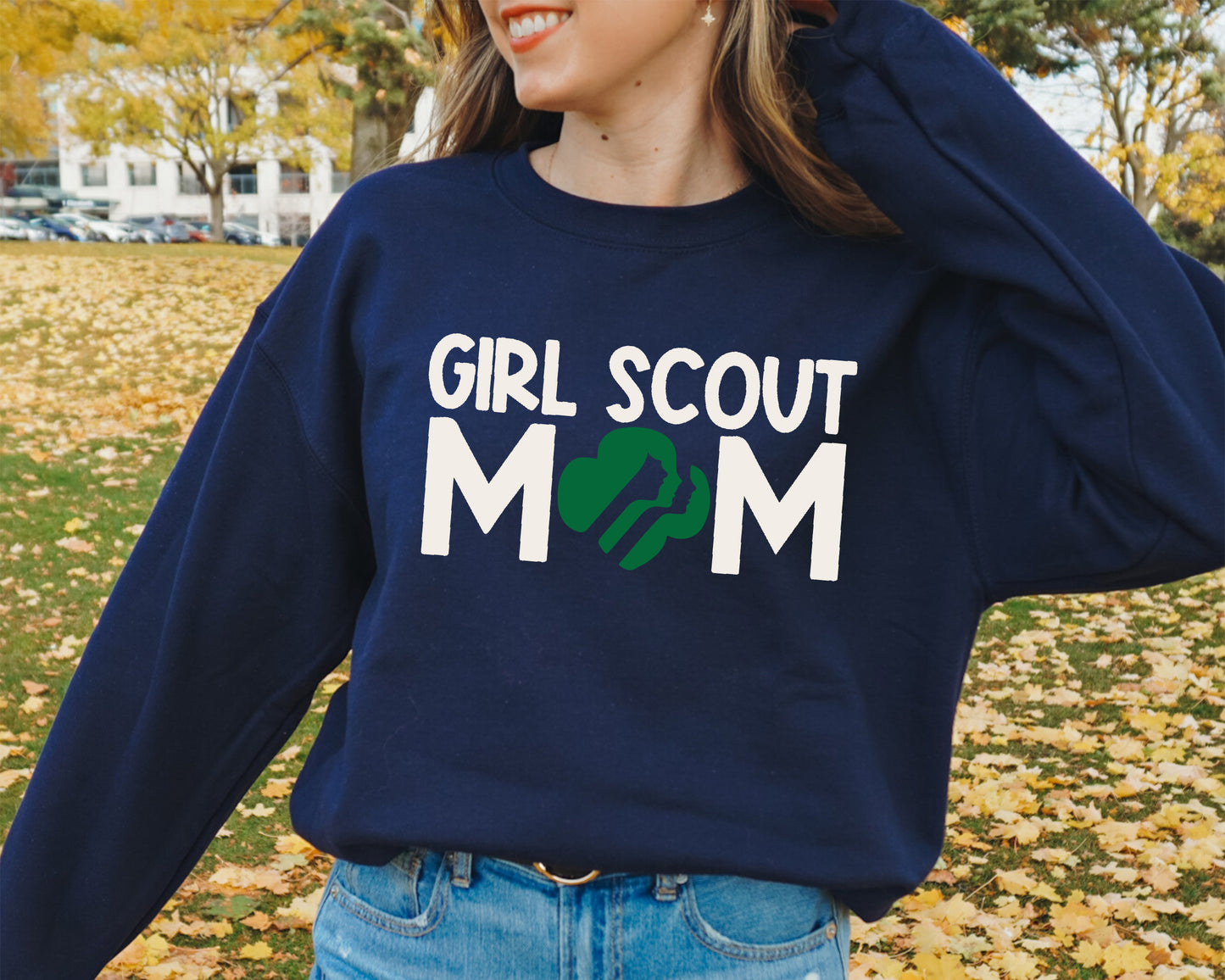 Girl Scout Mom Sweatshirt - Cozy and Stylish Mother's Apparel